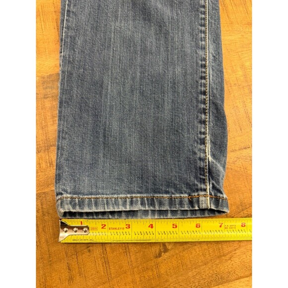 Lucky Brand Jeans Mens 34x32 (Fits 34x31) Blue 221 Original Straight Leg Denim - Picture 12 of 15